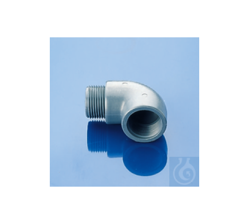 Купить 8516-0100 Burkle изгиб 90 , внутренняя / внешняя резьба, PP, 1 ", NW 24,5 мм