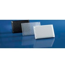 BRAND 781980 Микропланшет на 384 лунки, CellGrade, PS, прозрачный, F-образное дно, стерильный, 50 шт/упак