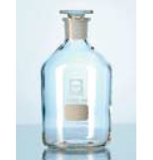Бутыль DURAN Group 50 мл, NS14/15 узкогорлая, с пробкой, бесцветное стекло