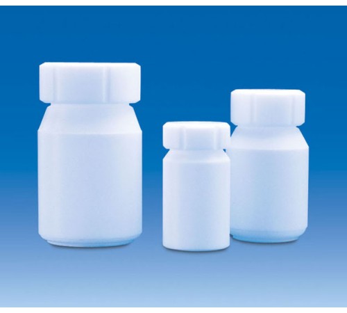 Купить Бутыль VITLAB широкогорлая непрозрачная, с винтовой крышкой,10 мл, РTFE