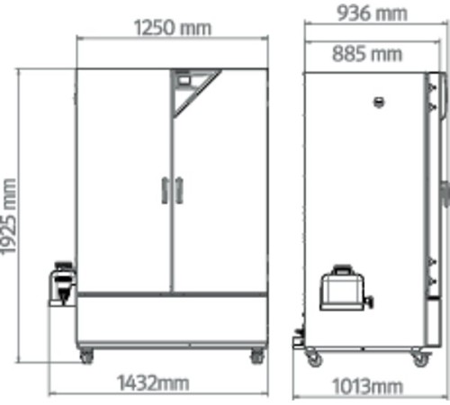 Купить Климатическая камера KBF-S ECO 720 серии Solid.Line, 700 литров (Артикул 9020-0418)