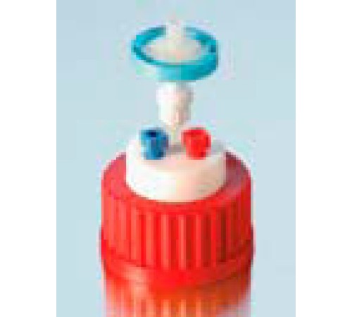 Купить Крышка DURAN Group GL45, с двумя портами DG II, с краном, безопасная, PB, PTFE