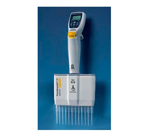Купить BRAND 705463 Пипет-дозатор Transferpette Electronic 12-канальный, 5-100 мкл, DE-M обозначения, разъем UK/Irland 230V/50Hz