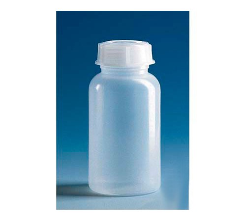 Купить BRAND 129648 Бутылка широкогорлая, PE-LD, 250 мл, GL 40, с крышкой, 50 шт/упак