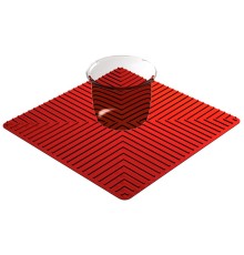 Коврик силиконовый Deutsch & Neumann 350х350 мм, красный