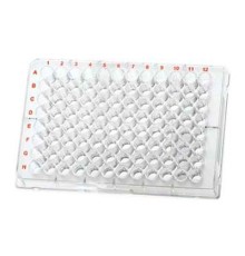 BRAND 782030 Микропланшет на 96 лунок, CellGrade Plus, PS, белый, прозрачное дно, стерильный, 50 шт/упак