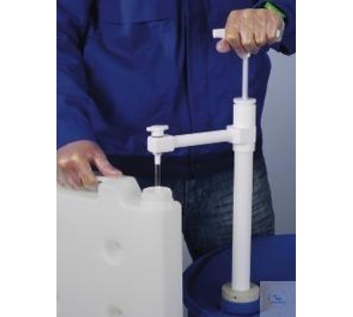 Купить 5606-0400 Насос Burkle PTFE для бочек Сверхчистый с выпускной трубкой, 40 см