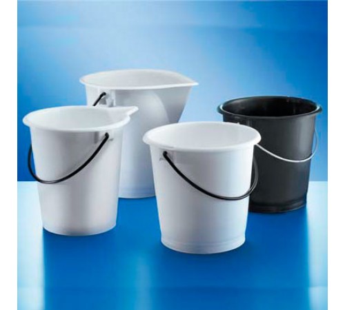 Купить Ведро Kautex с носиком и ручкой, цвет белый, 10 л, LDPE