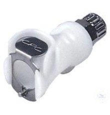 8762-1140 Муфта Burkle CPC, ПП, внутренняя, с клапаном, винт 4x6 мм