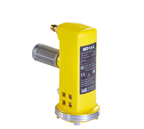 Пневмодвигатель MD1xL, 1000 Вт, Lutz (Артикул 0004-725)