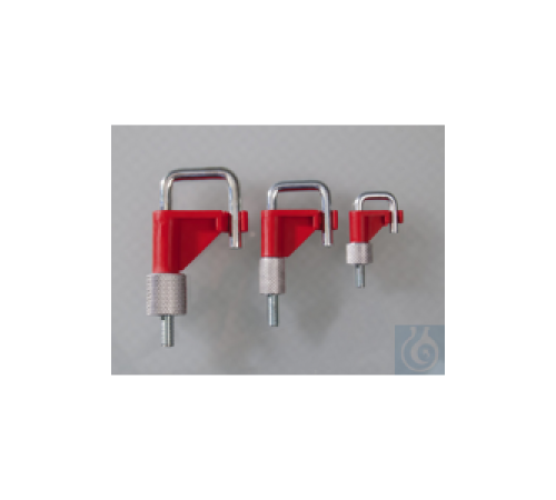 Купить 8619-0102 Шланговый зажим Burkle stop-it, Easy-Click, 10 мм, красный