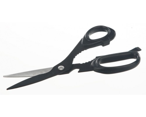 Ножницы Bochem универсальные, пластиковые ручки, острые концы, длина 200 мм, нержавеющая сталь