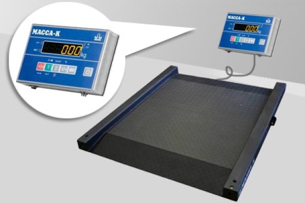 Купить 4D-LM-10/10-1000-AB(RUEW) (накатные) - Промышленные электронные платформенные весы с 4 датчиками