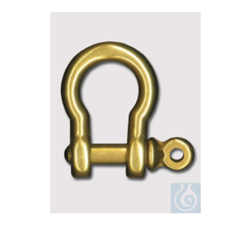 0006-5301 Burkle Латунная сережка crosspc. 5, провод 4,5, отверстие 8 мм