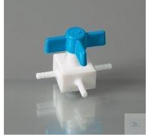  8610-0006 Burkle PTFE-клапан, трехходовой, 10 мм, NW 4 мм, автоклав.