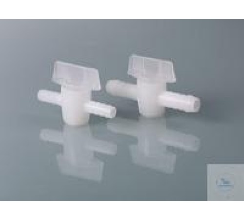 Купить 8614-0007 Запорный кран для шлангов Burkle, HDPE, 9-11 мм, СЗ 7 мм