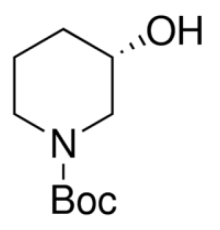 (S)-1-BOC-3-гидроксипиперидин, 97%, Acros Organics, 5г