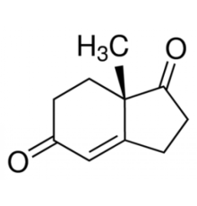 (S)-(+)-2,3,7,7a-тетрагидро-7a-метил-1H-инден-1,5(6H)-дион, 90%, Acros Organics, 1г