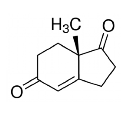 (S)-(+)-2,3,7,7a-тетрагидро-7a-метил-1H-инден-1,5(6H)-дион, 90%, Acros Organics, 1г