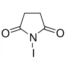N-йодсукцинимид, 98%, Acros Organics, 50г