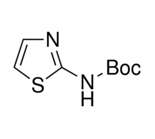 2 - (Boc-амино) тиазол, 97%, Alfa Aesar, 5 г