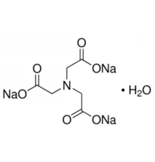 Нитрилотриуксусная кислота, тризодий соль, моногидрат, 99+%, Acros Organics, 2.5кг