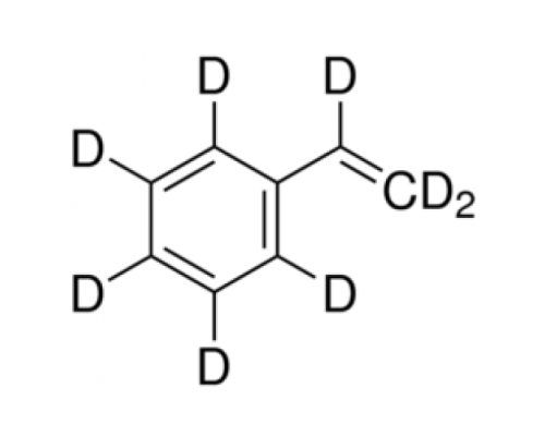 Стирол-d8, для ямр , 98+ атом.% D, стаб., Acros Organics, 5г