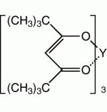 Трис (2,2,6,6-тетраметил-3,5-гептандионато) иттрий (III), 98 +%, Alfa Aesar, 1г
