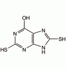 6-гидрокси-2, 8-димеркаптопурин, 98%, Alfa Aesar, 5 г