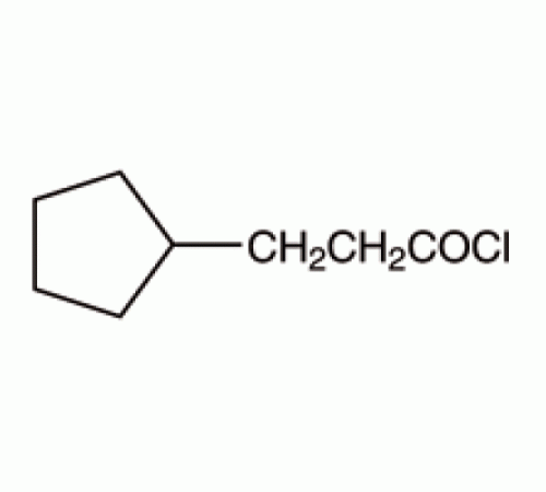 Хлорид 3-циклопентилпропионил, 98%, Alfa Aesar, 100 г