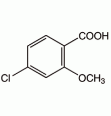 4-Хлор-2-метоксибензойной кислоты, 99%, Alfa Aesar, 5 г
