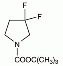 1-Вос-3, 3-дифторпирролидин, 98%, Alfa Aesar, 250 мг