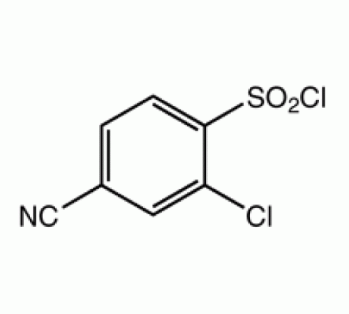 Купить 2-Хлор-4-цианобензолсульфонилхлорид хлорид, 95%, Alfa Aesar, 1 г