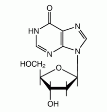 2'-дезоксиинозин, 98 +%, Alfa Aesar, 1 г