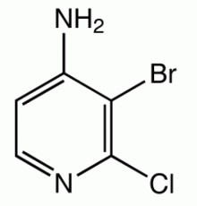 4-амино-3-бром-2-хлорпиридин, 97 +%, Alfa Aesar, 5 г