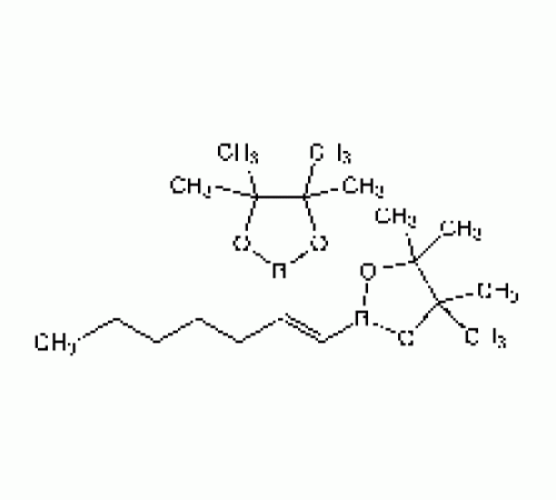 (E) -1-гептен-1, 2-бис дибороновая кислота (пинакол) эфир, 98%, Alfa Aesar, 5 г