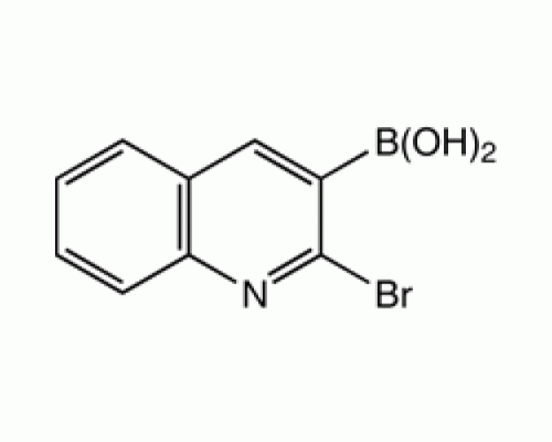 2-Бромхинолин-3-бороновой кислоты, 97%, Alfa Aesar, 1г