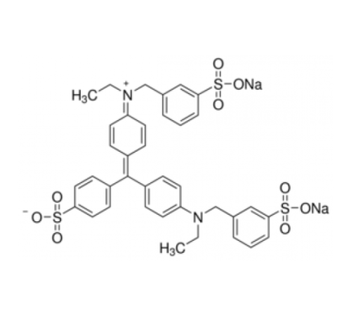 Легкий зеленый SF, желтый, pure, высокой чистоты биологич., Acros Organics, 100г