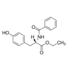 N-бензоил-L-тирозин этиловый эфир, 98%, Acros Organics, 25г