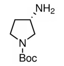 (S)-(-)-1-BOC-3-аминопирролидин, 95%, Acros Organics, 5г