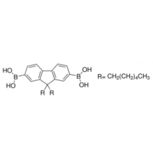 9,9-Ди-н-гексилфлуорен-2 ??, 7-дибороновая кислота, 97%, Alfa Aesar, 1 г