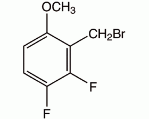 2,3-дифтор-6-метоксибензил бромид, 97%, Alfa Aesar, 5 г