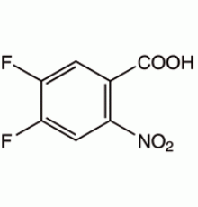 4,5-дифтор-2-нитробензойная кислота, 99%, Acros Organics, 1г