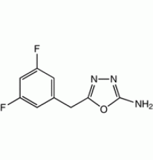 2-амино-5- (3,5-дифторбензил) -1,3,4-оксадиазол, 97%, Alfa Aesar, 250 мг
