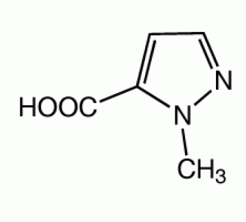 1-метил-1Н-пиразол-5-карбоновой кислоты, 97%, Alfa Aesar, 1г