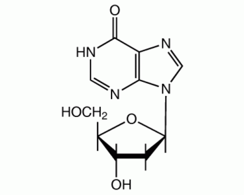 2'-дезоксиинозин, 98 +%, Alfa Aesar, 250 мг