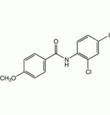 N- (2-хлор-4-иодфенил) -4-метоксибензамид, 97%, Alfa Aesar, 250 мг