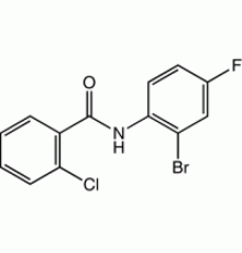 N- (2-бром-4-фторфенил) -2-хлорбензамида, 97%, Alfa Aesar, 1г