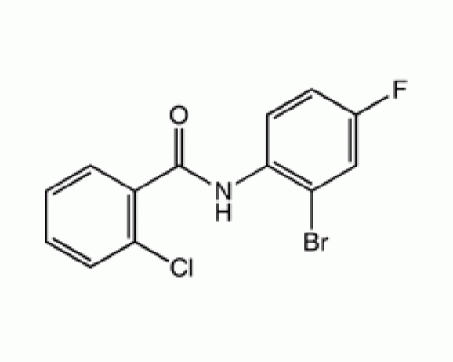 N- (2-бром-4-фторфенил) -2-хлорбензамида, 97%, Alfa Aesar, 1г