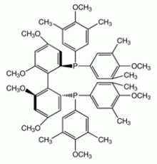 (R) -2,2 '-бис [бис (4-метокси-3, 5-диметилфенил) фосфино] -4,4', 6,6 '-тетраметоксибифенил, 97 +%, Alfa Aesar, 250 мг